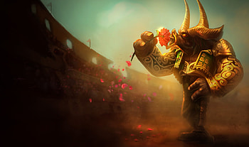 League of Legends - Alistar, league, riot, league of legends, alistar, legends HD wallpaper