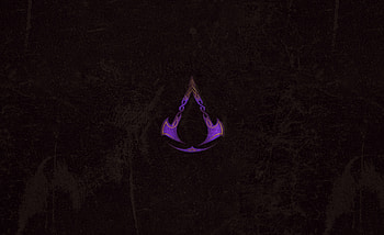VALHALLA, electric blue, magenta, black , dark , black, games, Assassin's creed, Vallhalla HD wallpaper