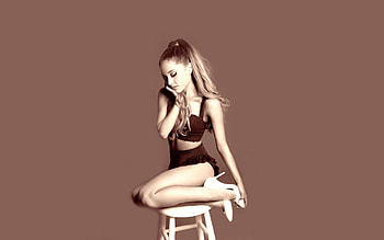 Ariana-Grande, Women, Cat, Grande, Ariana HD wallpaper