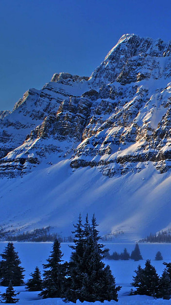 Alpine Blue — Winter , nature, winter HD phone wallpaper