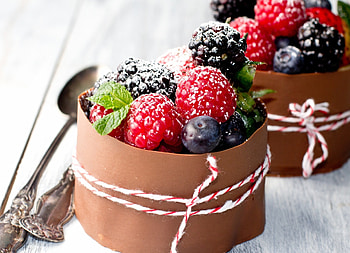 Food, Raspberry, Desert, Bandage, Typography, Powder, Registration HD wallpaper