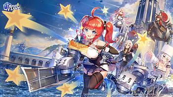 San Diego (Azur Lane), Anime, Azur Lane, Amagi (Azur Lane), Avrora (Azur Lane), Lexington (Azur Lane), Washington (Azur Lane) HD wallpaper