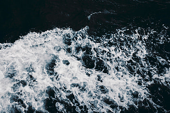 Nature, Sea, Waves, Foam, Surf HD wallpaper