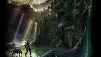 The Elder Scrolls V: Skyrim (2011) - Official Steam Trading Card, concept art, video game, bethesda HD wallpaper