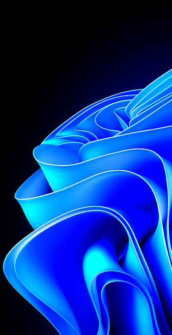 Windows 11, art, blue, windows_11 HD phone wallpaper