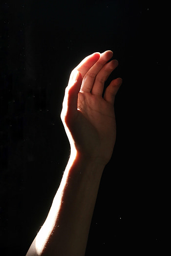 Dark, Shine, Light, Hand, Miscellanea, Miscellaneous, Palm HD phone wallpaper