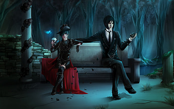 Anime, Men HD wallpaper