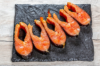 salmon, food, fish HD wallpaper