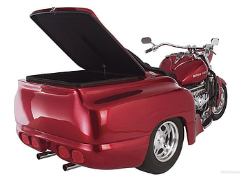 BossHoss BHC-9 ZZ4 SIERRA TRUCK TRIKE 2006, copper, truck, red HD wallpaper