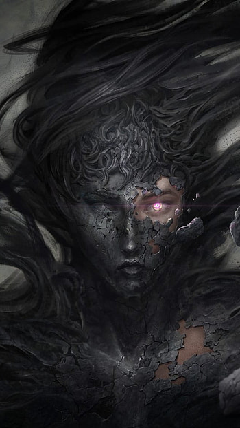 Devil Queen, Digital Art, Dark Theme HD phone wallpaper