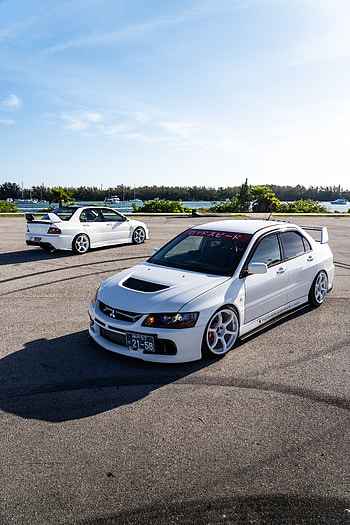 car, Mitsubishi Lancer Evolution IX HD phone wallpaper