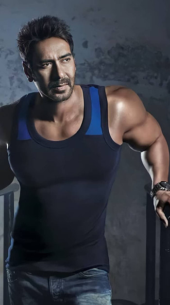 Ajay Devgan, bollywood actor, bodybuilding HD phone wallpaper