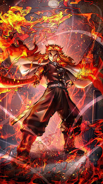 Rengoku - Awesome HD phone wallpaper