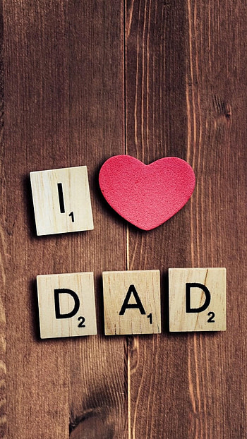 I Love Mom Dad, Dad's Love HD phone wallpaper