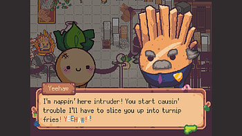 Turnip Boy Bank Heist Adventure, video game, Turnip Boy Robs a Bank HD wallpaper