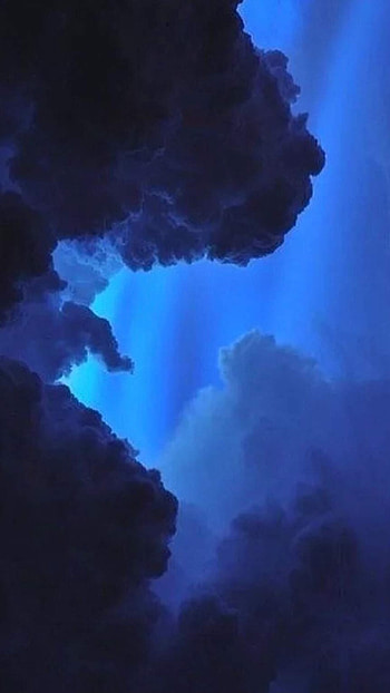 Blue Aesthetic, Blue Sky HD phone wallpaper