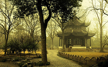 Asia, Autumn , Nature beauty, Scenic landscapes HD wallpaper