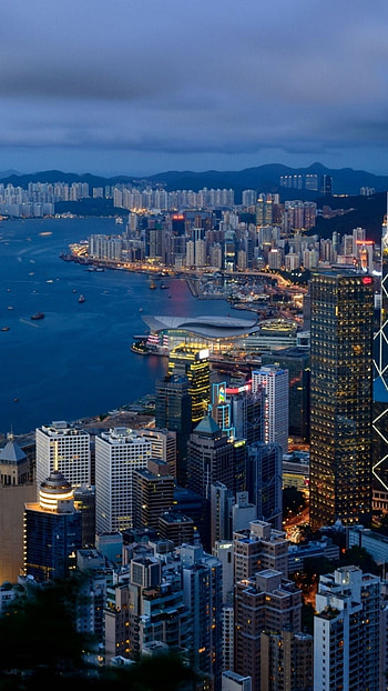Hong Kong Skyline, , Beautiful cityscape, Hong Kong views HD phone wallpaper