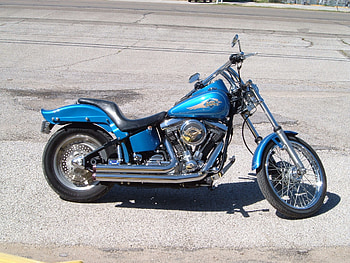 cudas cruzer, girl magnet, blue, chrome, sweet ride HD wallpaper