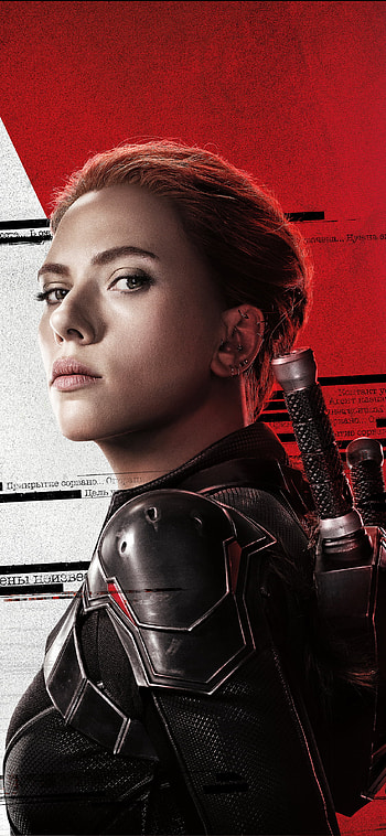 Scarlett Johansson, Black Widow, XS, Movie HD phone wallpaper