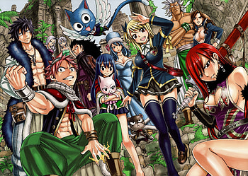 Gajeel Redfox, Fairy Tail heroes, Magical warriors, Bonds of friendship HD wallpaper