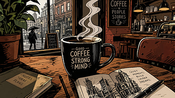 Cozy Coffee, Cup, Cafe HD wallpaper