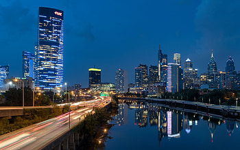 Philly Skyline, FMC Tower, Skyscraper, Philly's skyline HD wallpaper