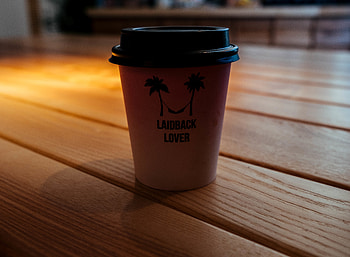 Coffee, Miscellanea, Miscellaneous, Wood, Wooden, Shadow, Glass, Inscription, Table HD wallpaper