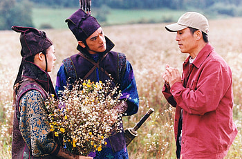 House of Flying Daggers, Takeshi Kaneshiro's charm, Mesmerizing performance, Heart-stopping romance HD wallpaper