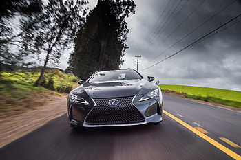 Lexus LC 500h 2018 Front, lexus-lc-500, lexus, 2017-cars HD wallpaper