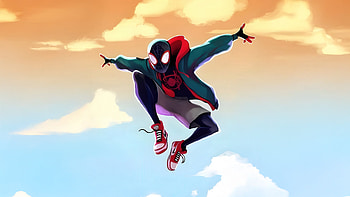 The Ultimate Spider Man Miles Morales, spiderman, miles-morales, superheroes, artwork, art, digital-art, ai HD wallpaper