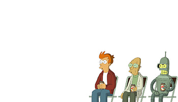Futurama, Sci-fi cartoon, Intergalactic adventures, Hilarious characters HD wallpaper