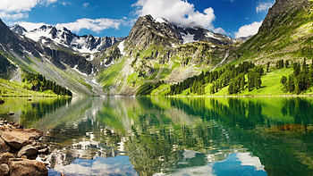 Mountain Landscape, Nature, Mountains, Mountain HD wallpaper