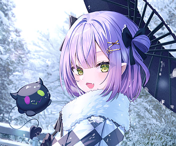 Tokoyami Towa, hololive, Tokoyami Towa, Anime, Virtual Youtuber HD wallpaper