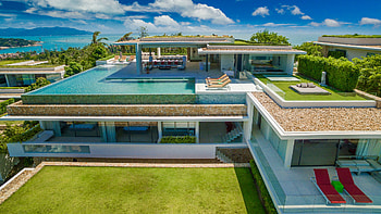 Luxurious villa, Anavaya Koh Samui, Choeng Mon, Paradise retreat HD wallpaper