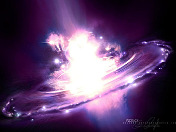 INDIGO, light HD wallpaper