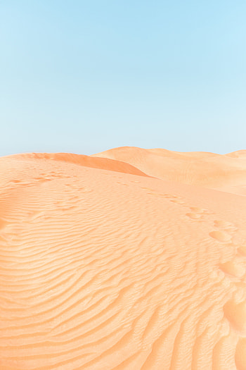 Nature, Sand, Desert, Hills, Traces, Dunes, Links HD phone wallpaper