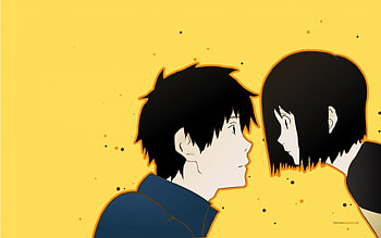 Sato and Misaki, welcome to the nhk, misaki, smoking, nhk, sato HD wallpaper