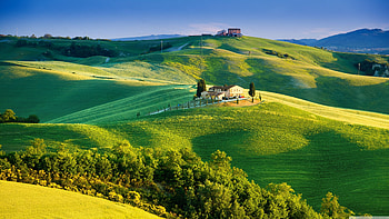 Tuscany, Landscapes HD wallpaper