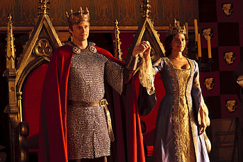 King Arthur and Queen Guinevere, Merlin on BBC, Royal love story, Historical drama HD wallpaper