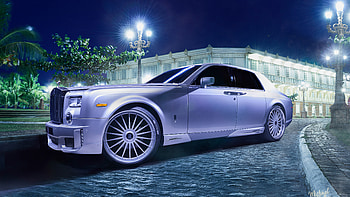 vehicle, Rolls-Royce Ghost HD wallpaper