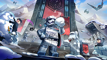 video game, Fortnite, Star Wars, stormtrooper, lego HD wallpaper
