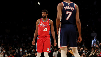 Kevin Durant, Joel Embiid HD wallpaper