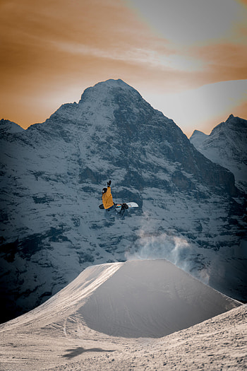 Sports, Bounce, Jump, Snowboard, Snowboarder, Extreme, Trick HD phone wallpaper