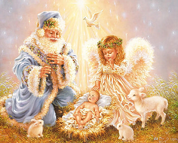 Christmas, Holiday, Nativity HD wallpaper