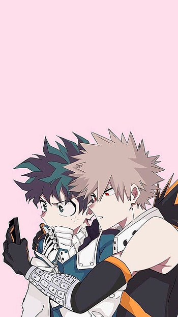 BakuDeku Color 3, mha, bnha, bkdk HD phone wallpaper
