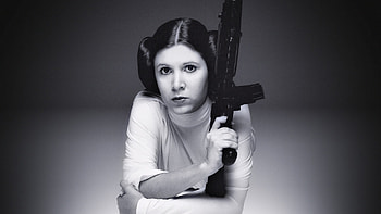 Carrie Fisher, High definition HD wallpaper