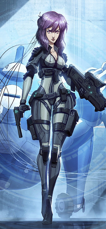Ghost in the Shell Artwork, XS HD phone wallpaper