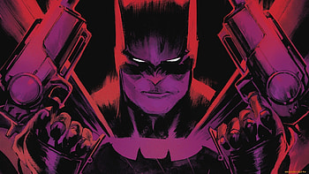 Batman, red-purple, superhero, comics, confident, art HD wallpaper