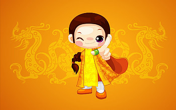 Vector, Dragon, Gesture, Costume, Wink HD wallpaper